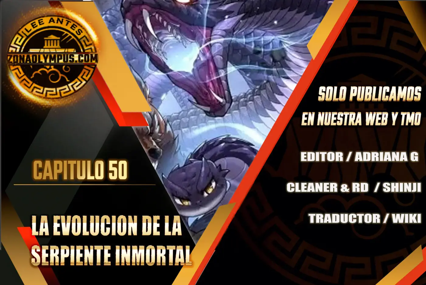 La Evolución De La Serpiente Inmortal - Capítulo 50 - Página 1 - LectorTMOo