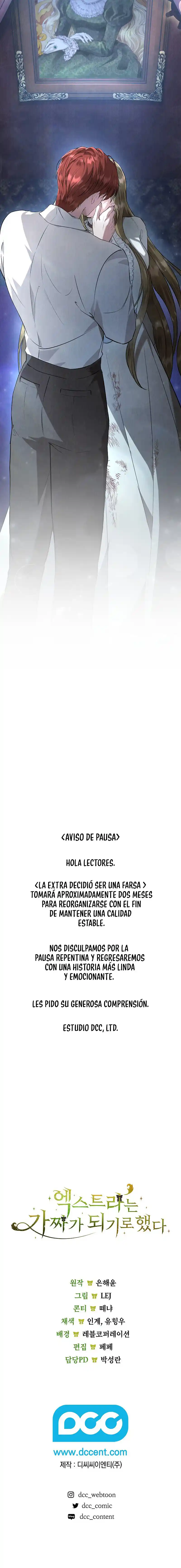 La Extra Decidio Ser Una Farsa capítulo 40 página 13