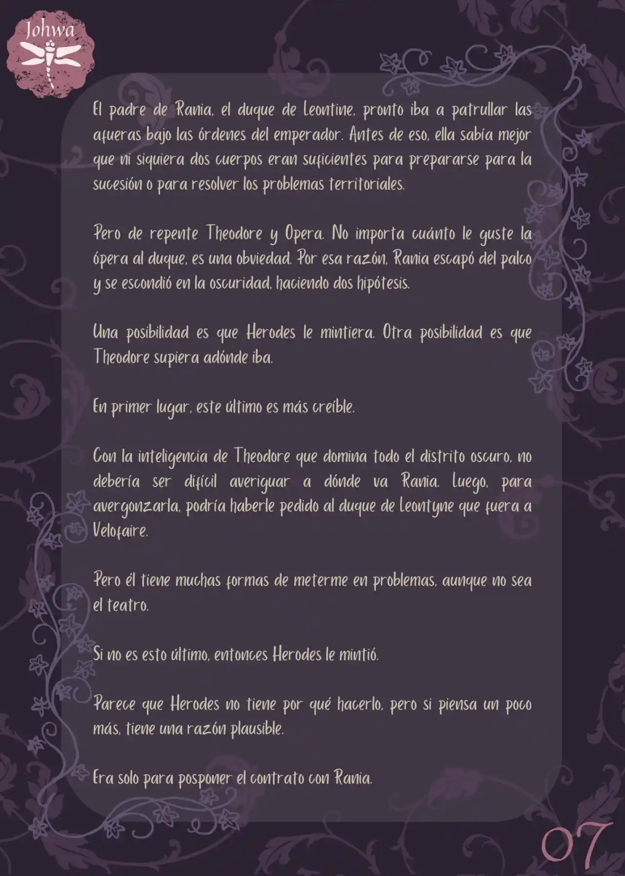 La Falsa Hermana Del Protagonista Masculino (Novela) - Capítulo 21 - Página 9 - LectorTMOo