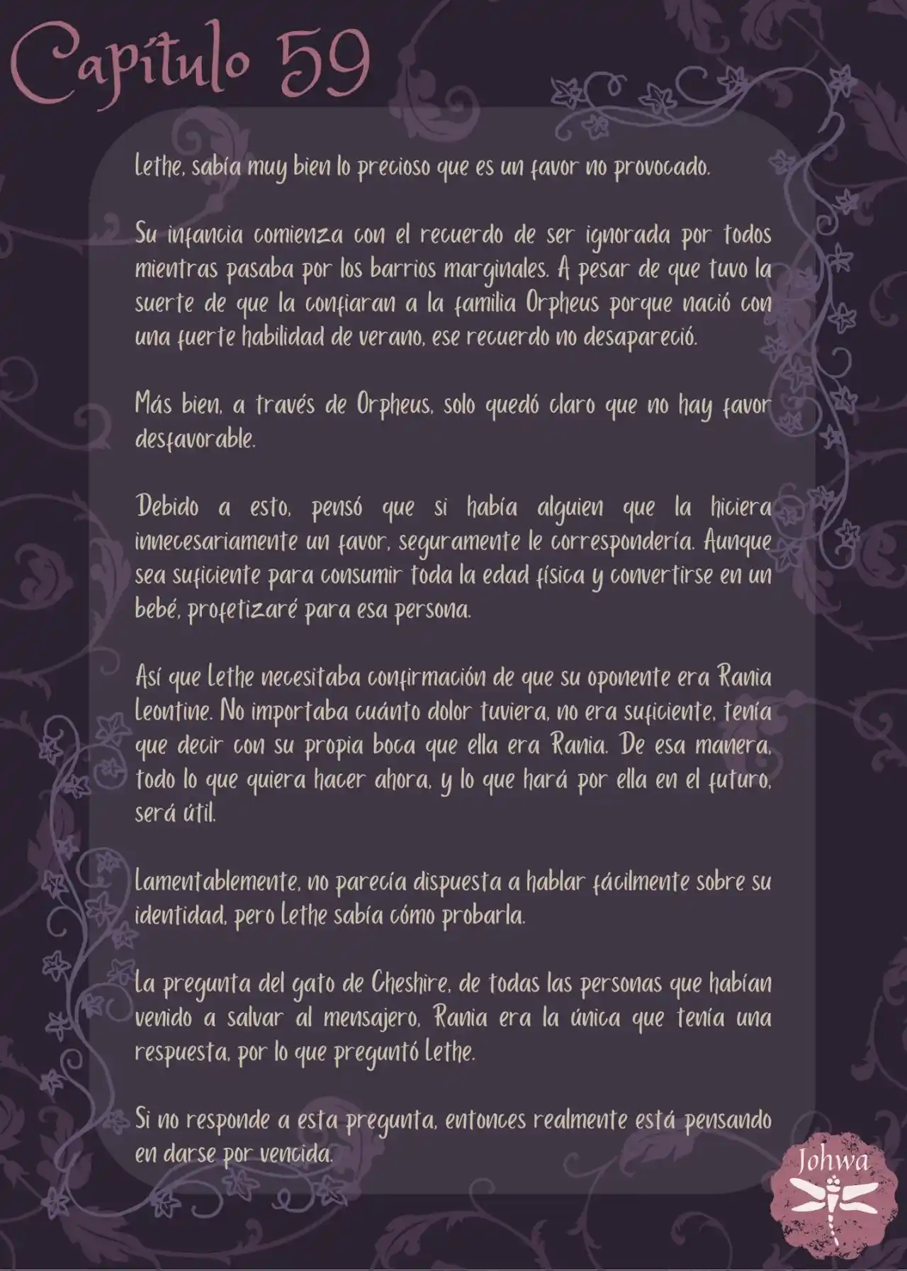 La Falsa Hermana Del Protagonista Masculino (Novela) - Capítulo 59 - Página 3 - LectorTMOo