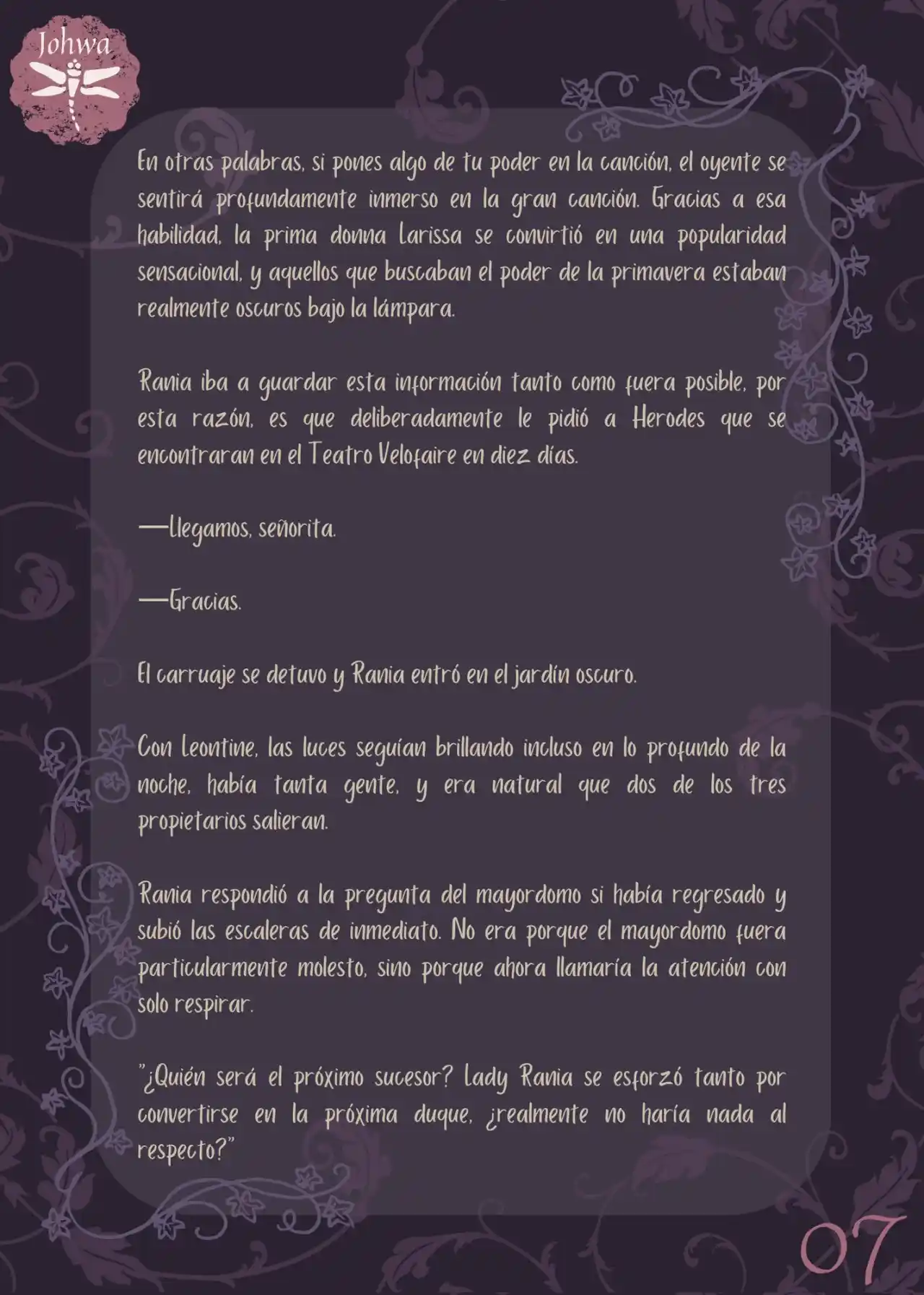 La Falsa Hermana Del Protagonista Masculino (Novela) - Capítulo 8 - Página 9 - LectorTMOo