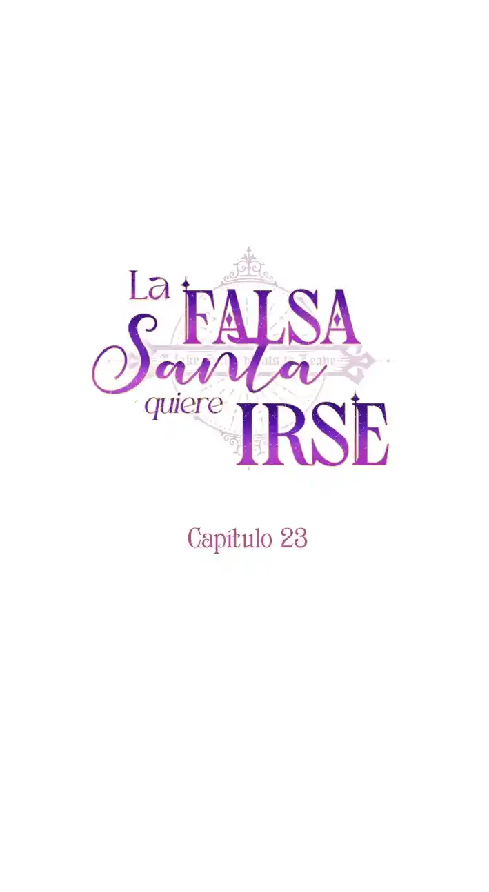 La Falsa Santa Quiere Irse - Capítulo 23 - Página 37 - LectorTMOo