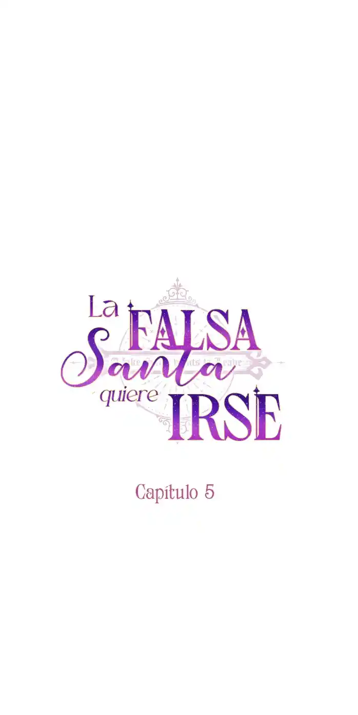 La Falsa Santa Quiere Irse - Capítulo 5 - Página 6 - LectorTMOo