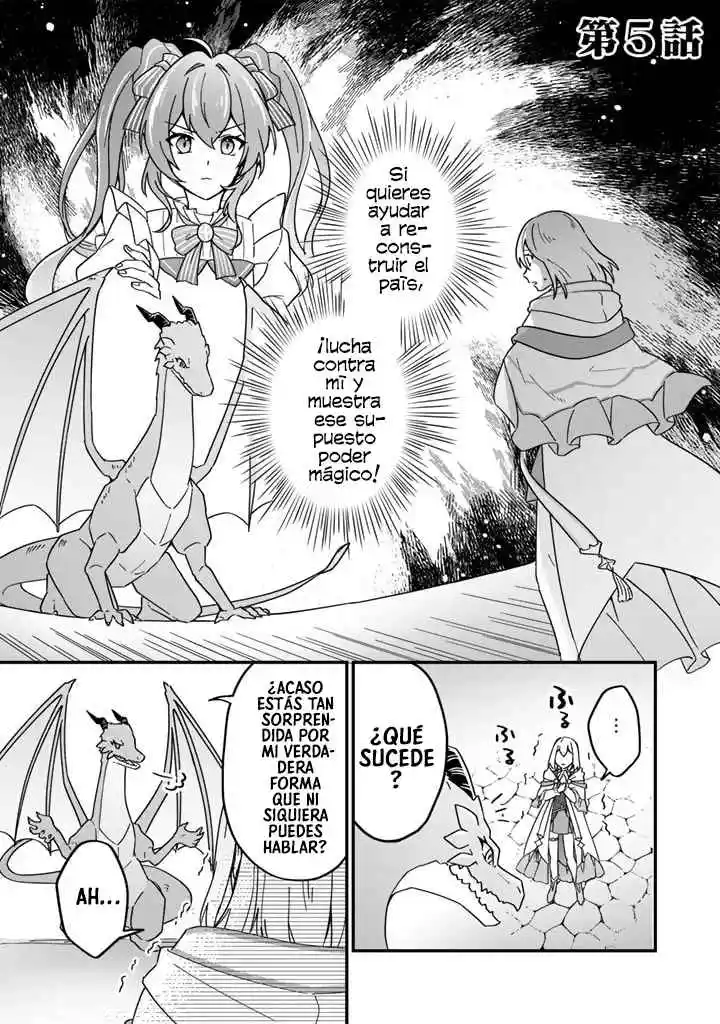 ¡La Falsa Santa Se Ha Vuelto Una Maga En El Reino De Dragones! capítulo 5 página 2