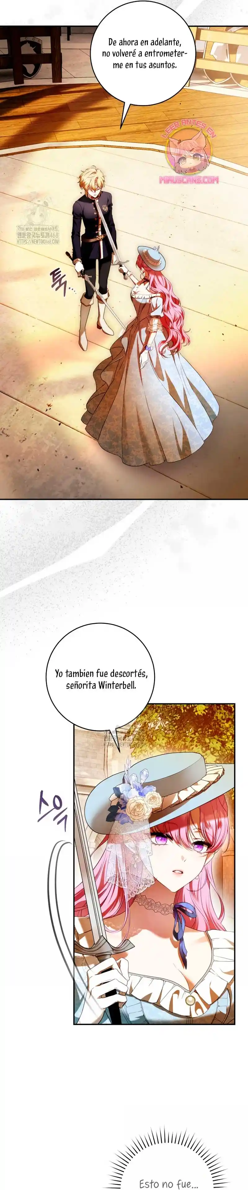 La Flor Que Empuñó La Espada capítulo 8 página 14