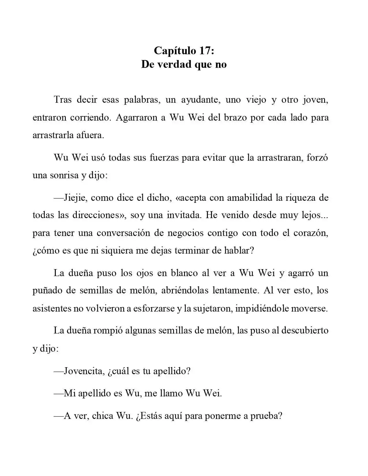 La Forense (Novela) - Capítulo 17 - Página 1 - LectorTMOo