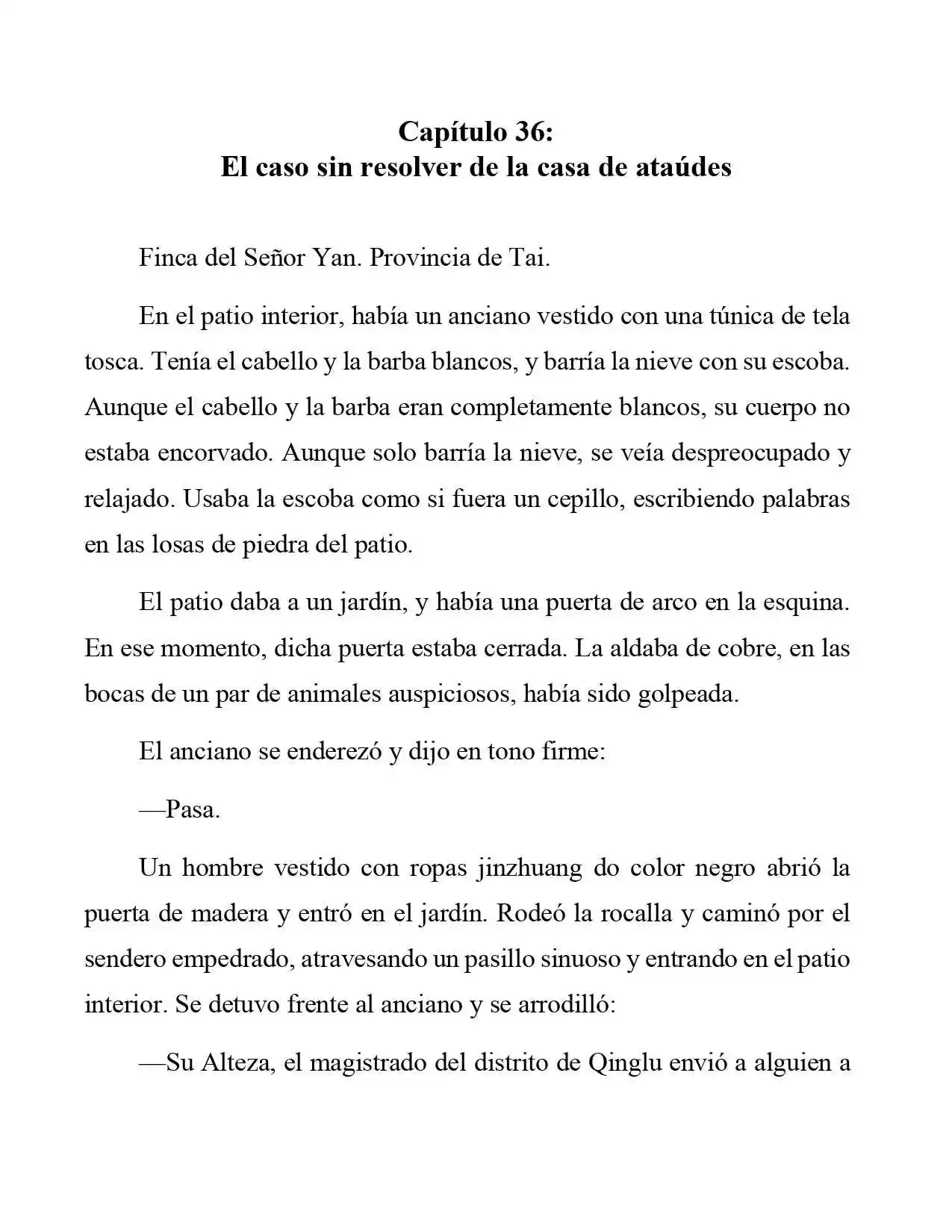 La Forense (Novela) - Capítulo 36 - Página 1 - LectorTMOo