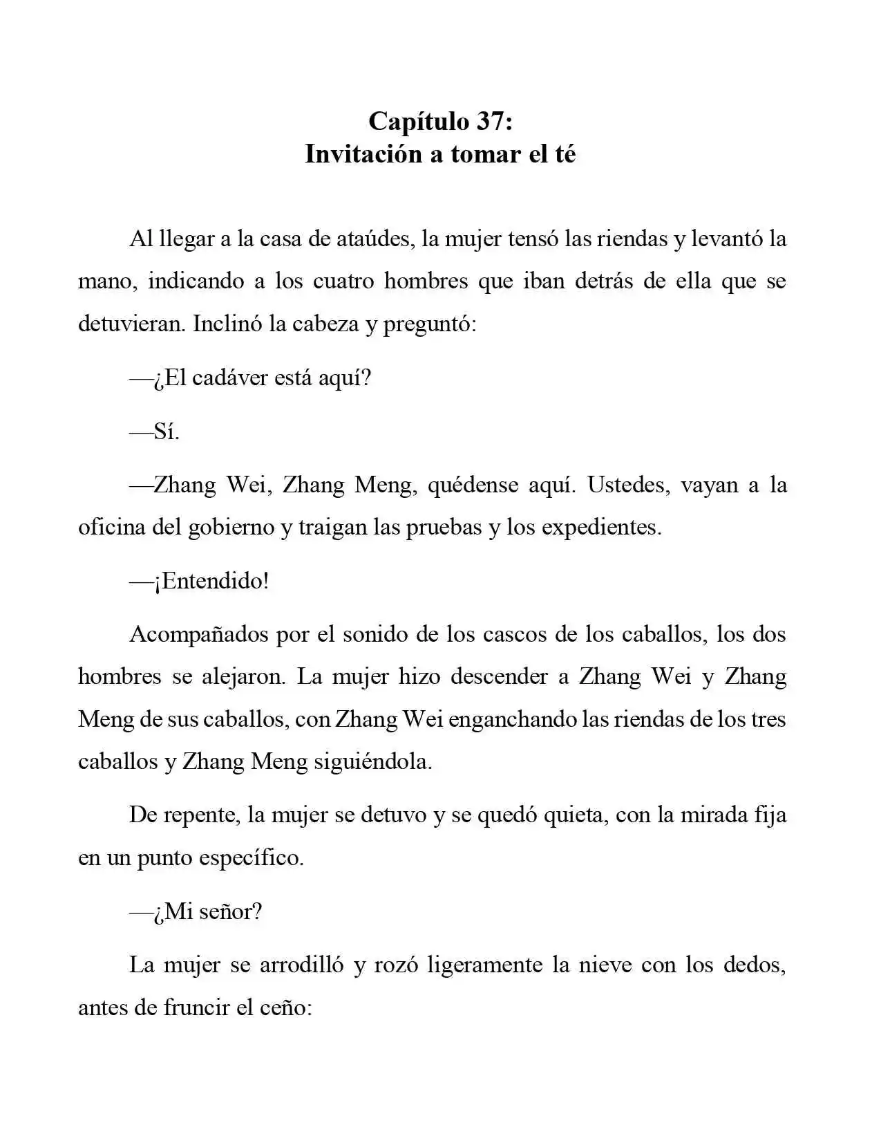 La Forense (Novela) - Capítulo 37 - Página 1 - LectorTMOo