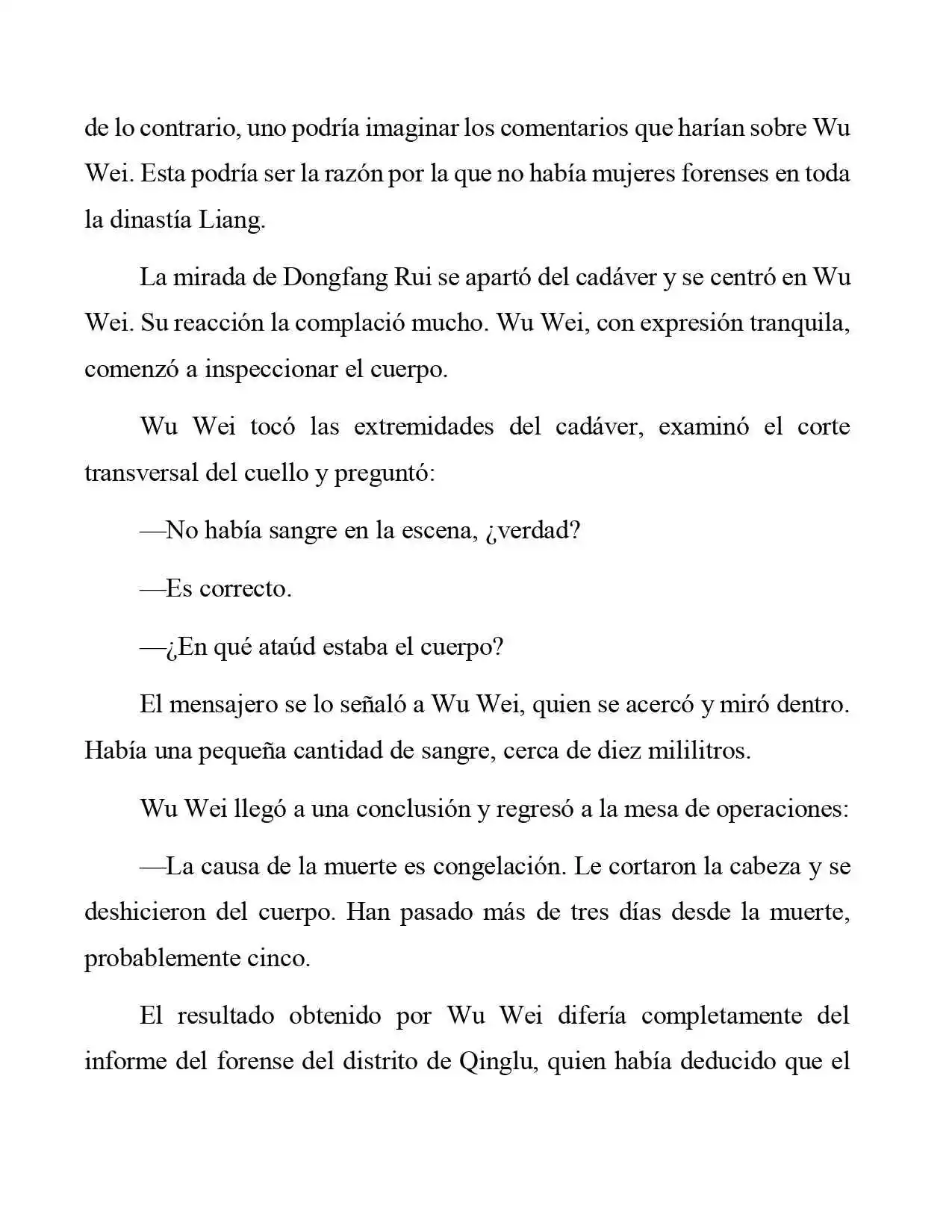 La Forense (Novela) - Capítulo 41 - Página 6 - LectorTMOo