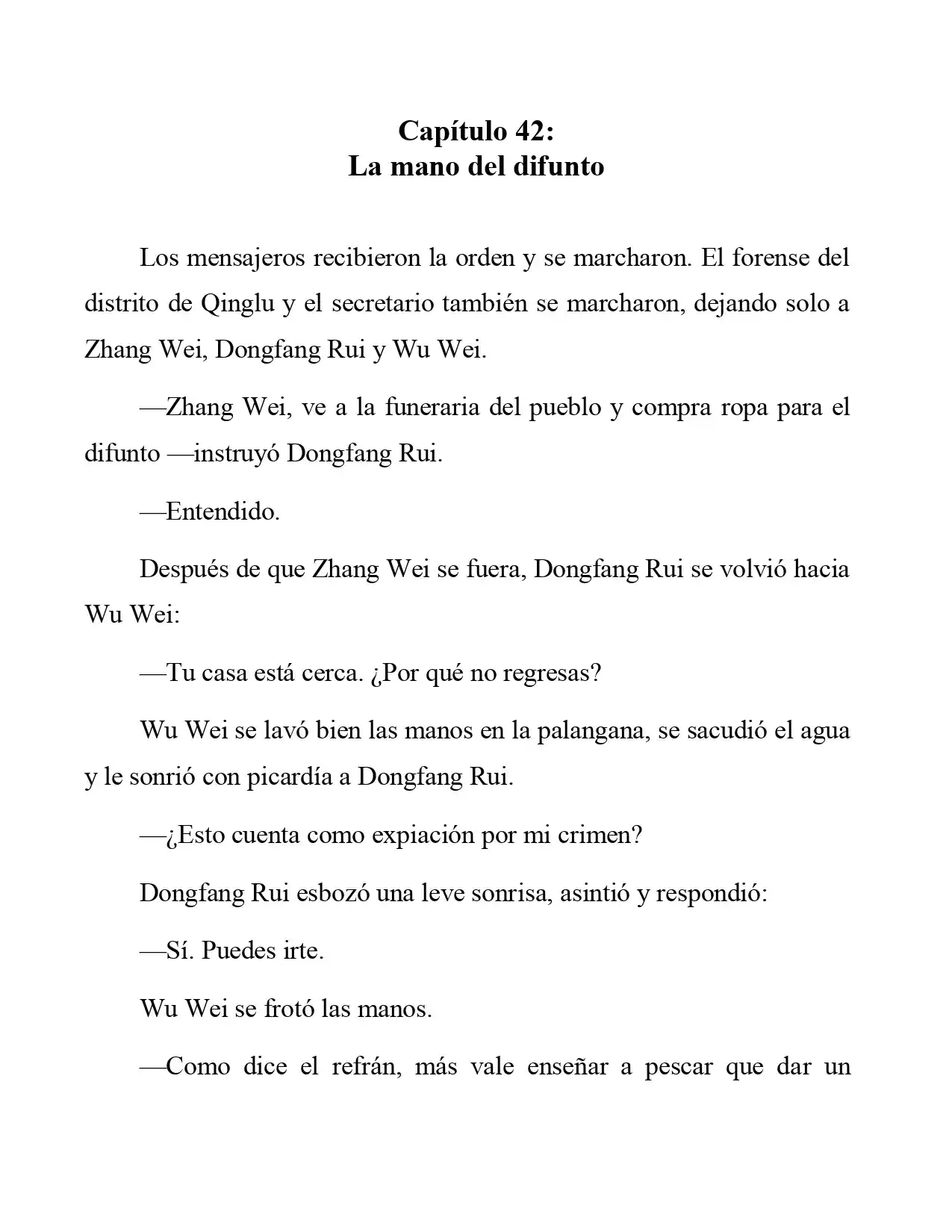 La Forense (Novela) - Capítulo 42 - Página 1 - LectorTMOo