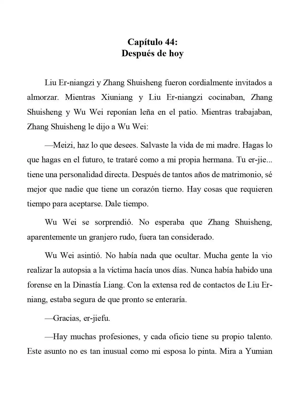 La Forense (Novela) - Capítulo 44 - Página 1 - LectorTMOo