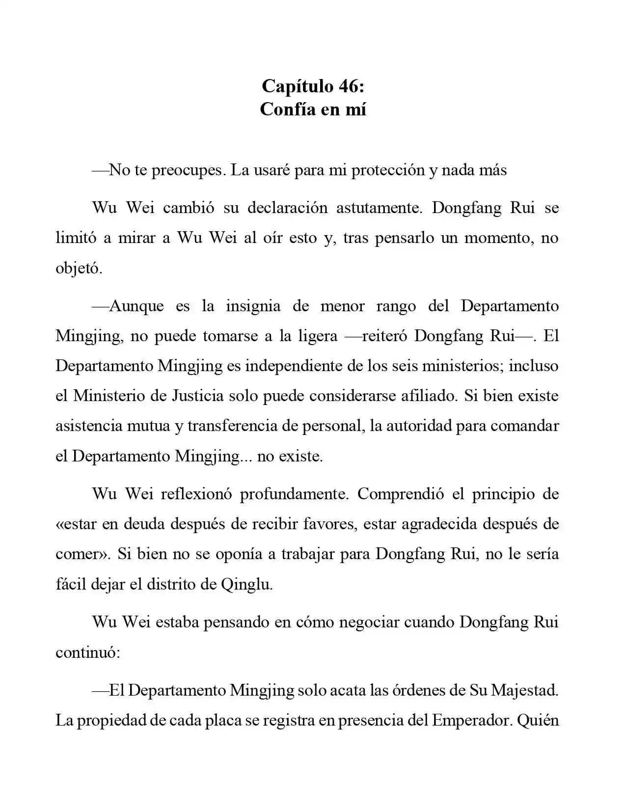 La Forense (Novela) - Capítulo 46 - Página 1 - LectorTMOo