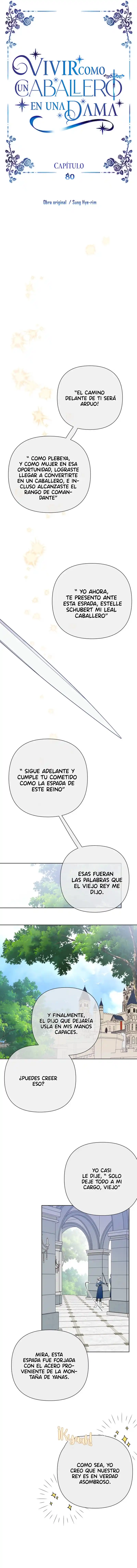 La Forma En Que El Caballero Vive Como Una Dama - Capítulo 80 - Página 5 - LectorTMOo