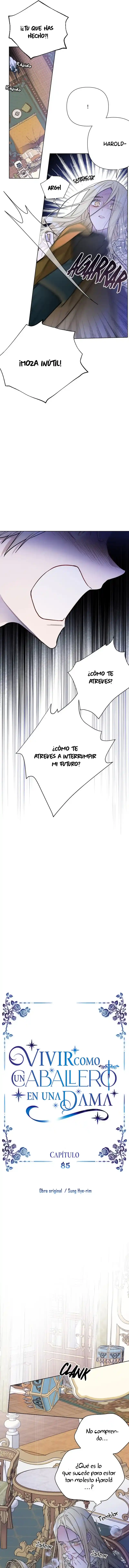 La Forma En Que El Caballero Vive Como Una Dama - Capítulo 85 - Página 4 - LectorTMOo