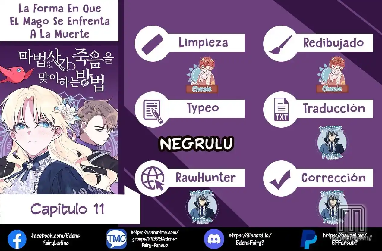 La Forma En Que El Mago Se Enfrenta A La Muerte - Capítulo 11 - Página 1 - LectorTMOo