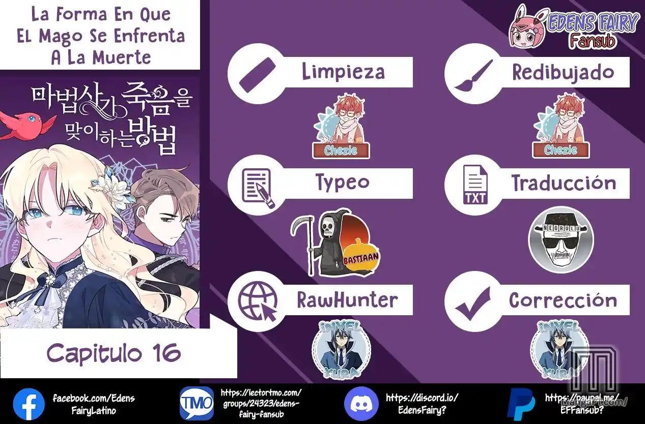 La Forma En Que El Mago Se Enfrenta A La Muerte - Capítulo 16 - Página 1 - LectorTMOo