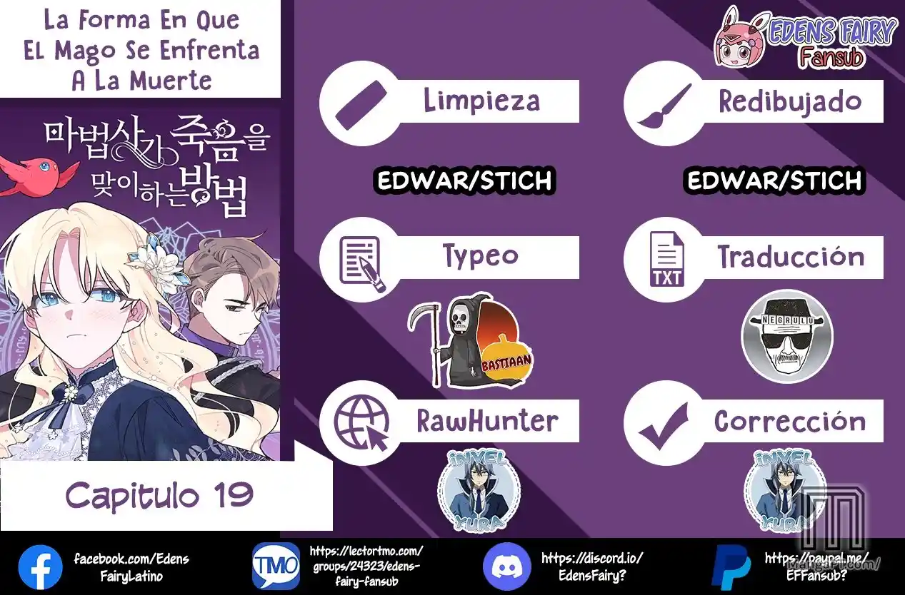 La Forma En Que El Mago Se Enfrenta A La Muerte - Capítulo 19 - Página 1 - LectorTMOo