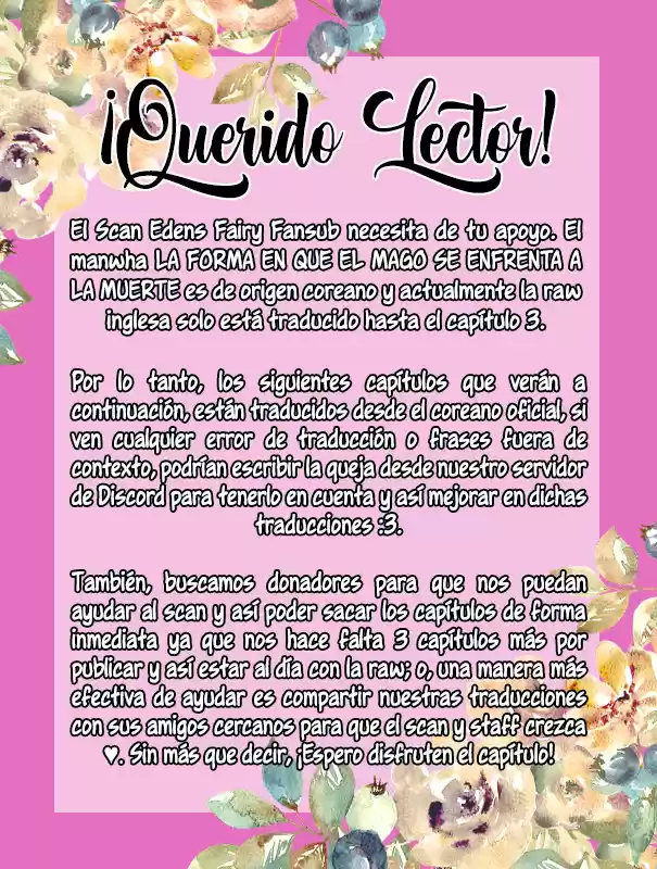 La Forma En Que El Mago Se Enfrenta A La Muerte - Capítulo 4 - Página 3 - LectorTMOo