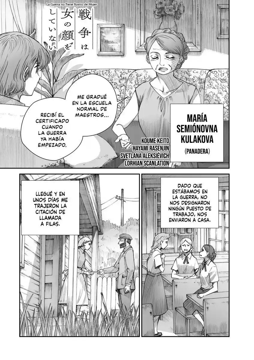 LA GUERRA NO TIENE ROSTRO DE MUJER - Capítulo 29 - Página 3 - LectorTMOo