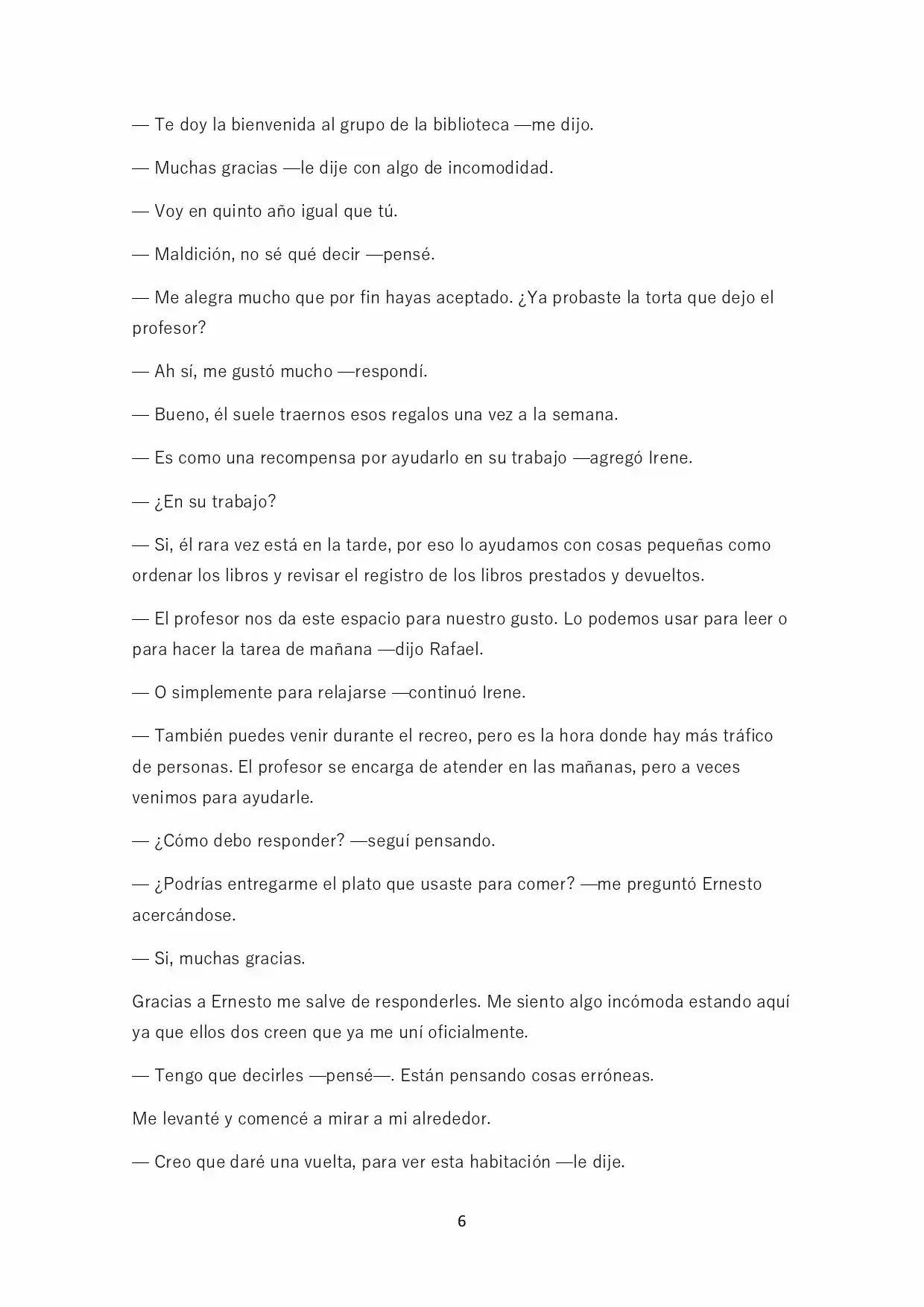 La Habitación Especial I (Novela) - Capítulo 1 - Página 6 - LectorTMOo