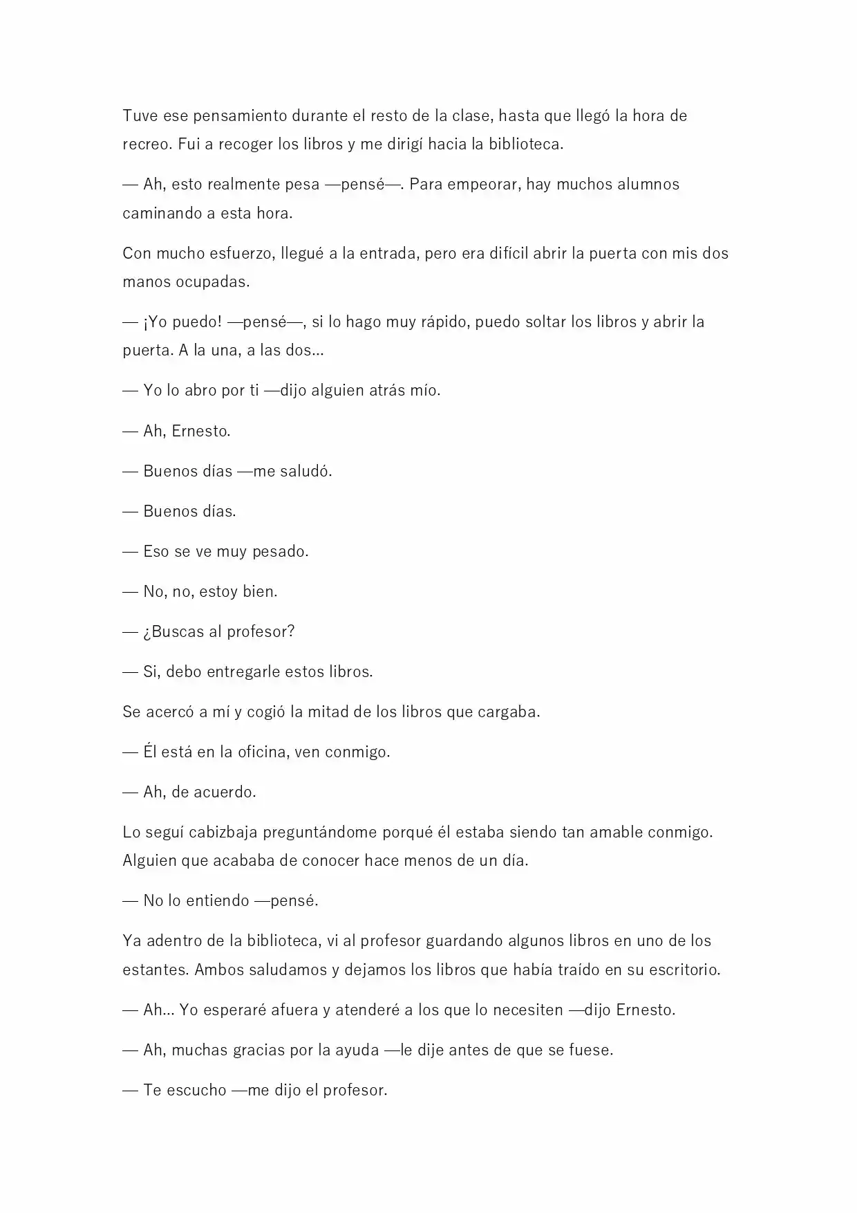 La Habitación Especial (Novela) - Capítulo 2 - Página 2 - LectorTMOo