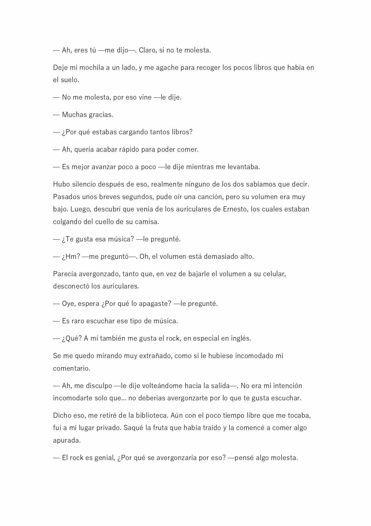 La Habitación Especial (Novela) - Capítulo 2 - Página 4 - LectorTMOo