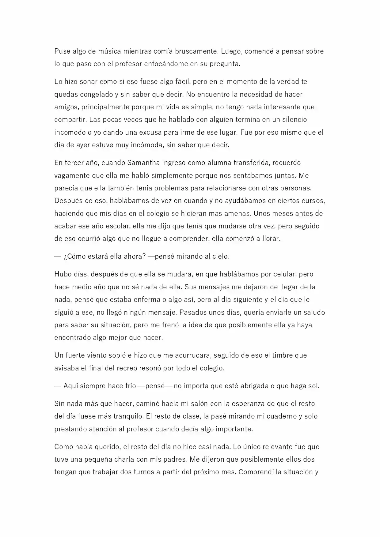 La Habitación Especial (Novela) - Capítulo 2 - Página 5 - LectorTMOo