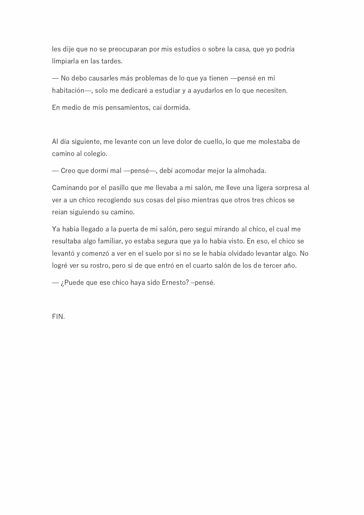 La Habitación Especial (Novela) - Capítulo 2 - Página 6 - LectorTMOo