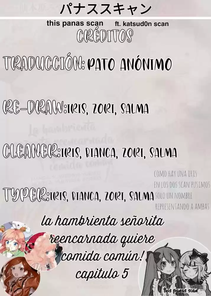 La Hambrienta Señorita Reencarnada Quiere Comida Común - Capítulo 5 - Página 2 - LectorTMOo