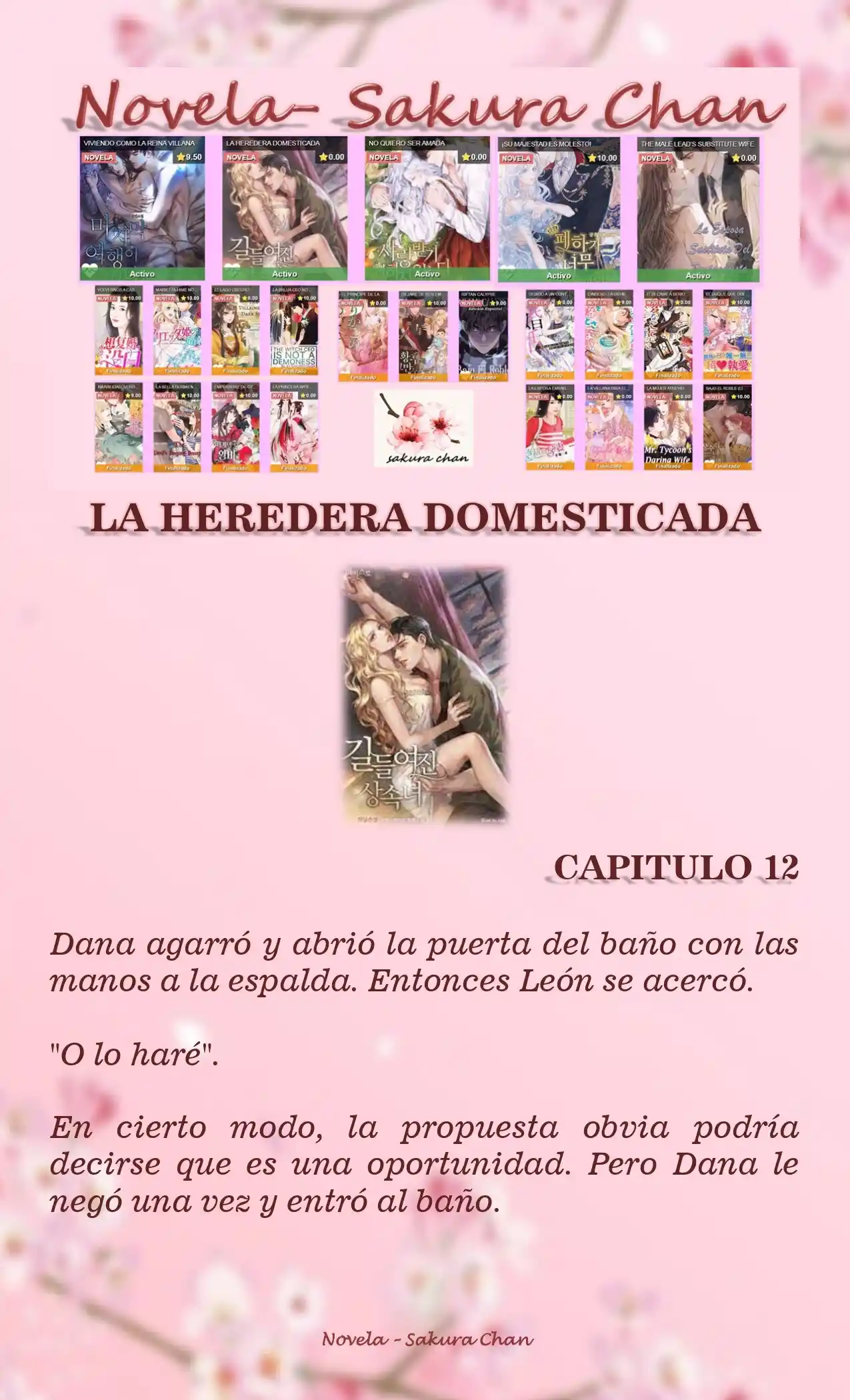 La Heredera Más Grande Del Imperio - Capítulo 12 - Página 1 - LectorTMOo