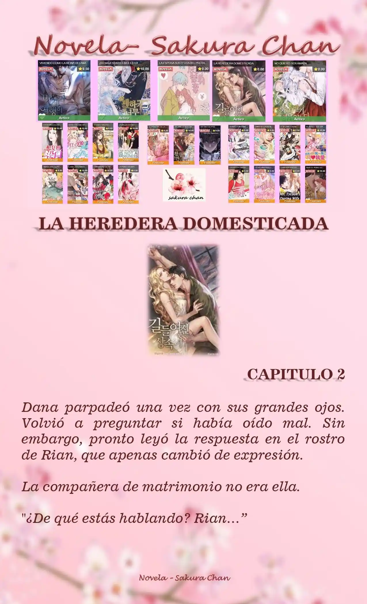 La Heredera Más Grande Del Imperio - Capítulo 2 - Página 1 - LectorTMOo