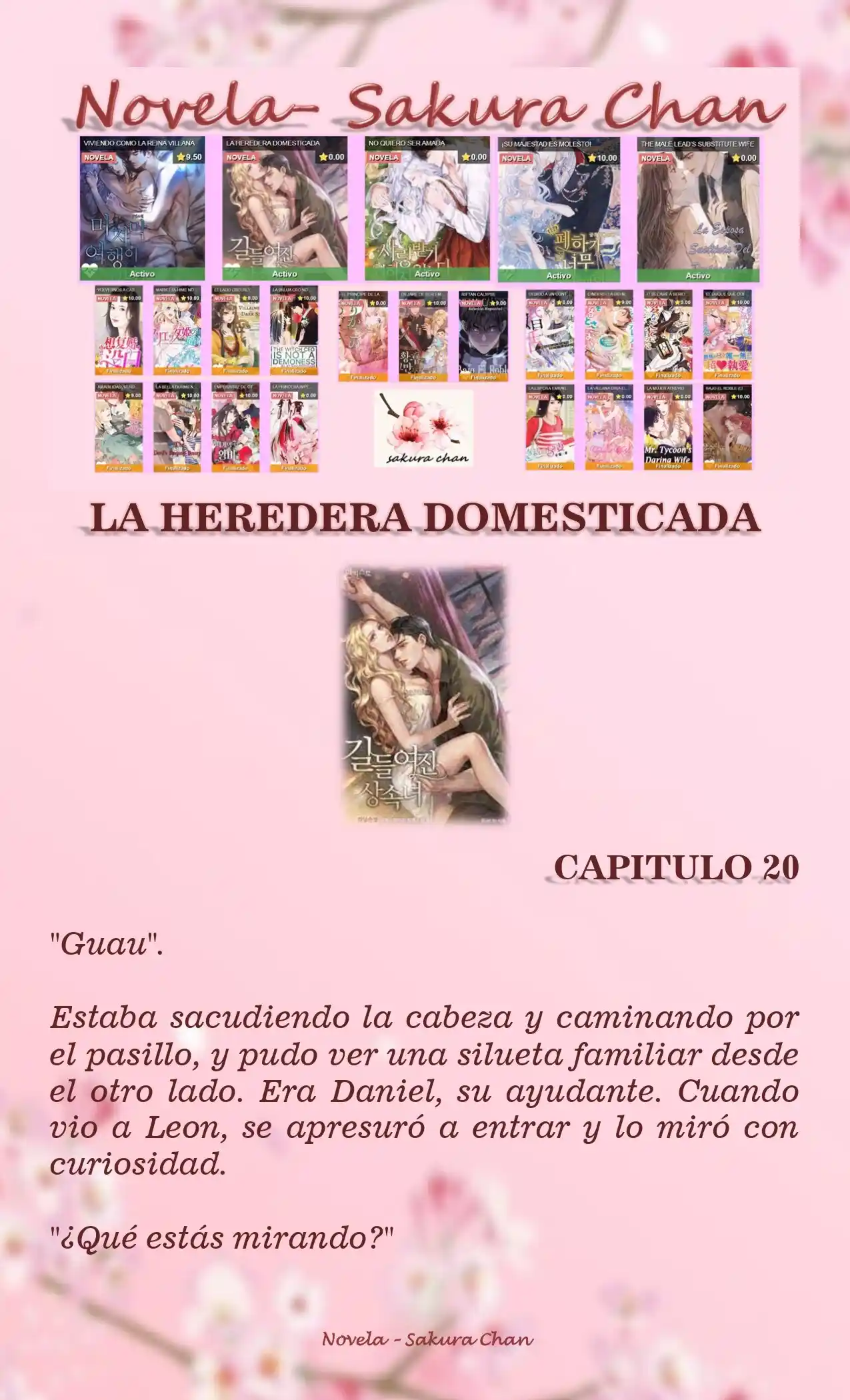 La Heredera Más Grande Del Imperio - Capítulo 20 - Página 1 - LectorTMOo