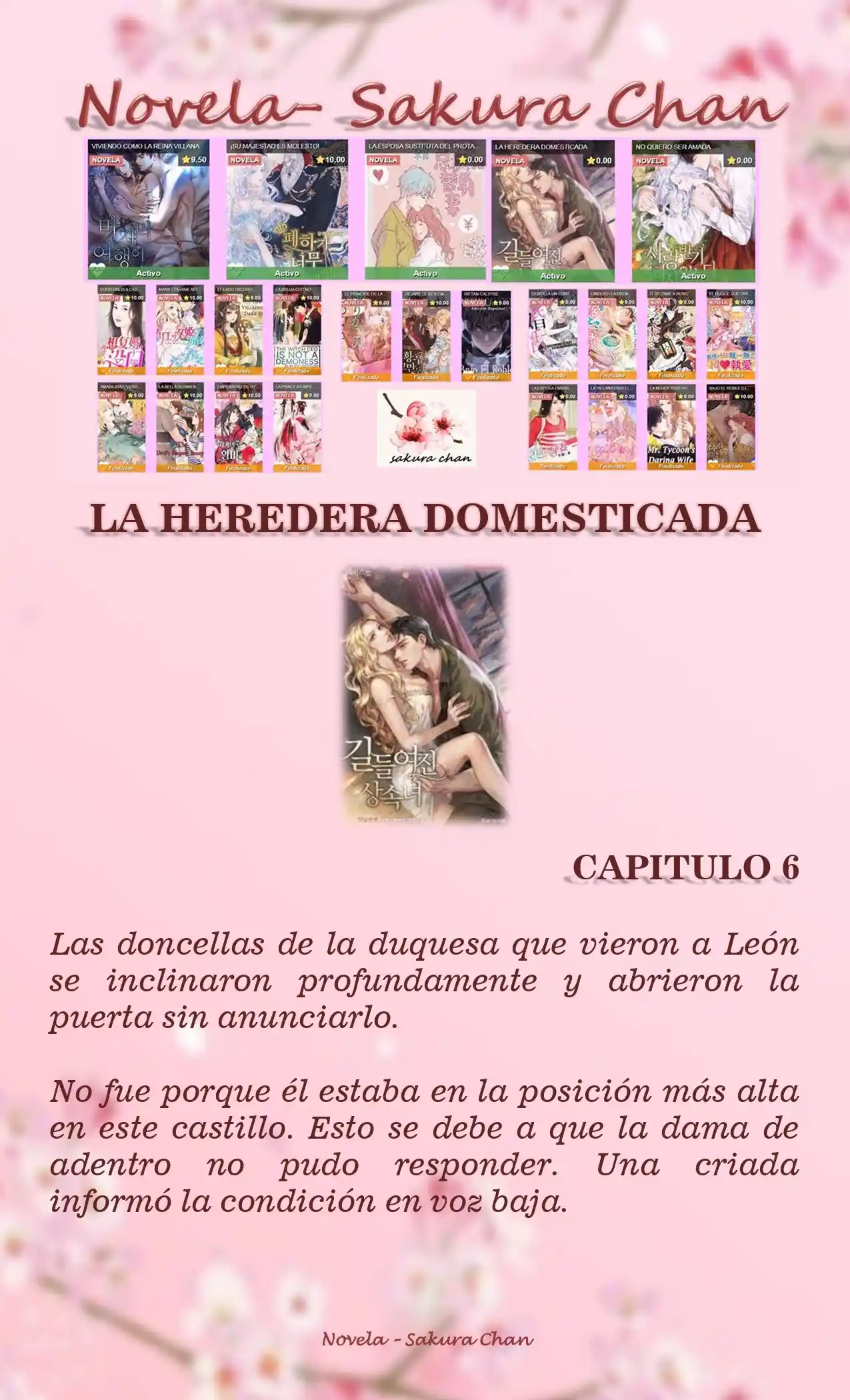 La Heredera Más Grande Del Imperio - Capítulo 6 - Página 1 - LectorTMOo