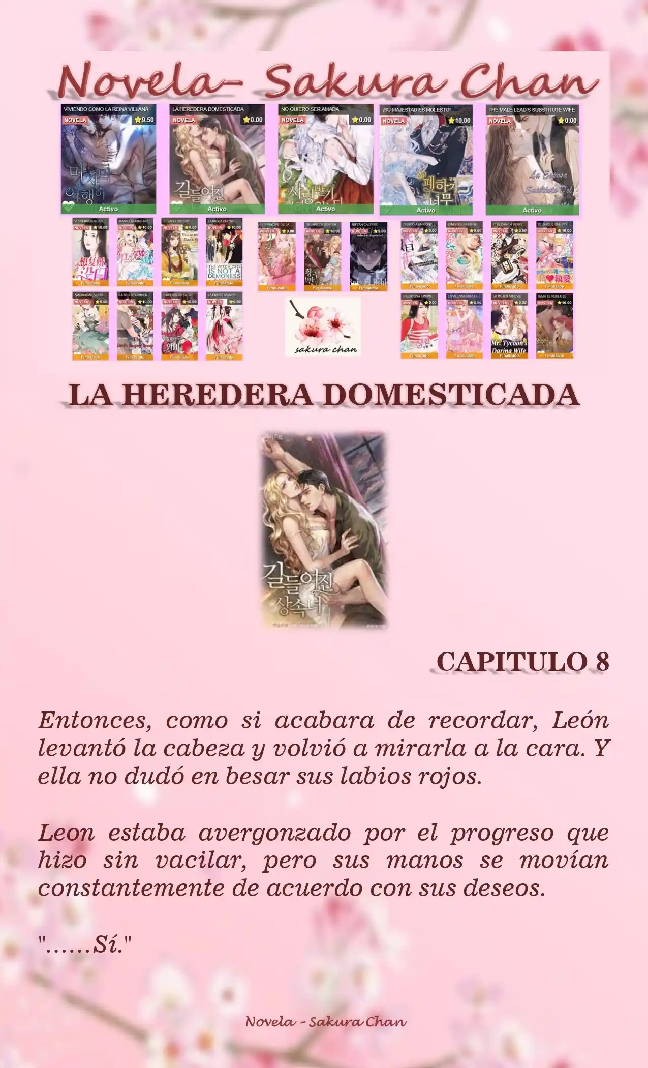 La Heredera Más Grande Del Imperio - Capítulo 8 - Página 1 - LectorTMOo