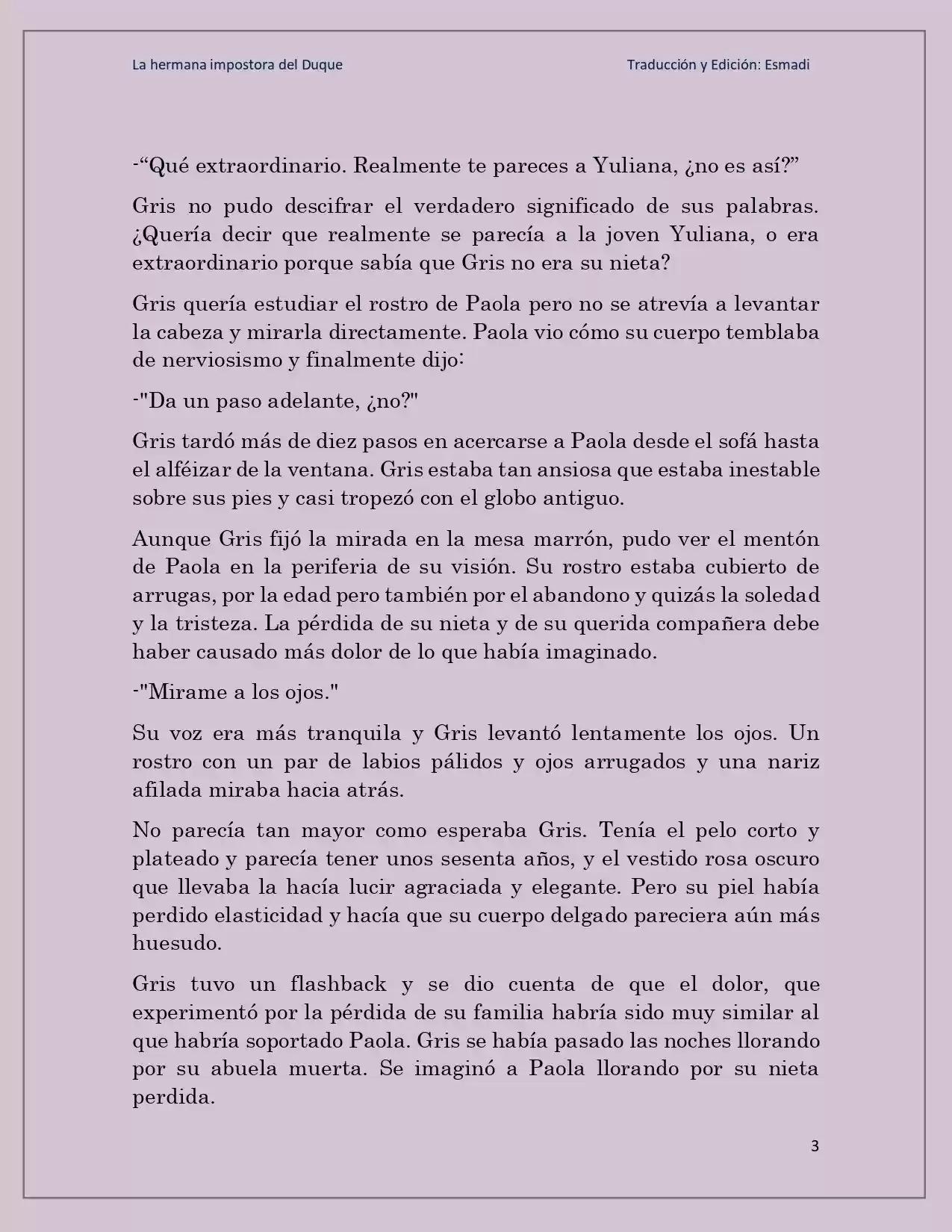 La Hermana Impostora Del Duque (Novela) - Capítulo 10 - Página 3 - LectorTMOo