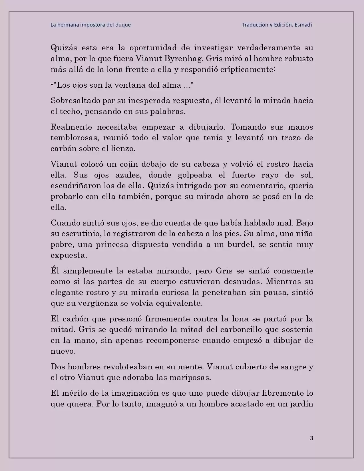La Hermana Impostora Del Duque (Novela) - Capítulo 31 - Página 3 - LectorTMOo
