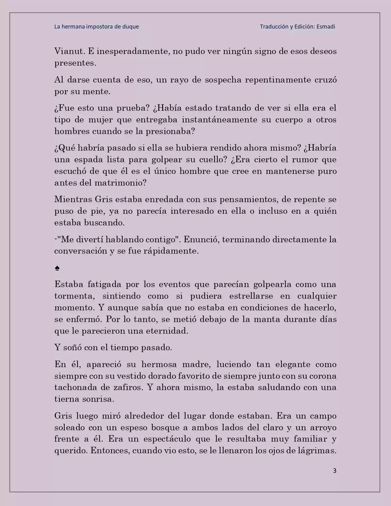 La Hermana Impostora Del Duque (Novela) - Capítulo 46 - Página 3 - LectorTMOo