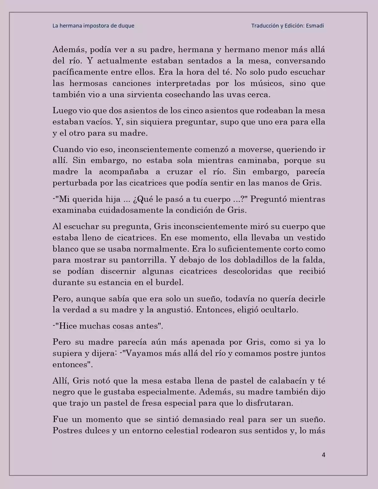 La Hermana Impostora Del Duque (Novela) - Capítulo 46 - Página 4 - LectorTMOo
