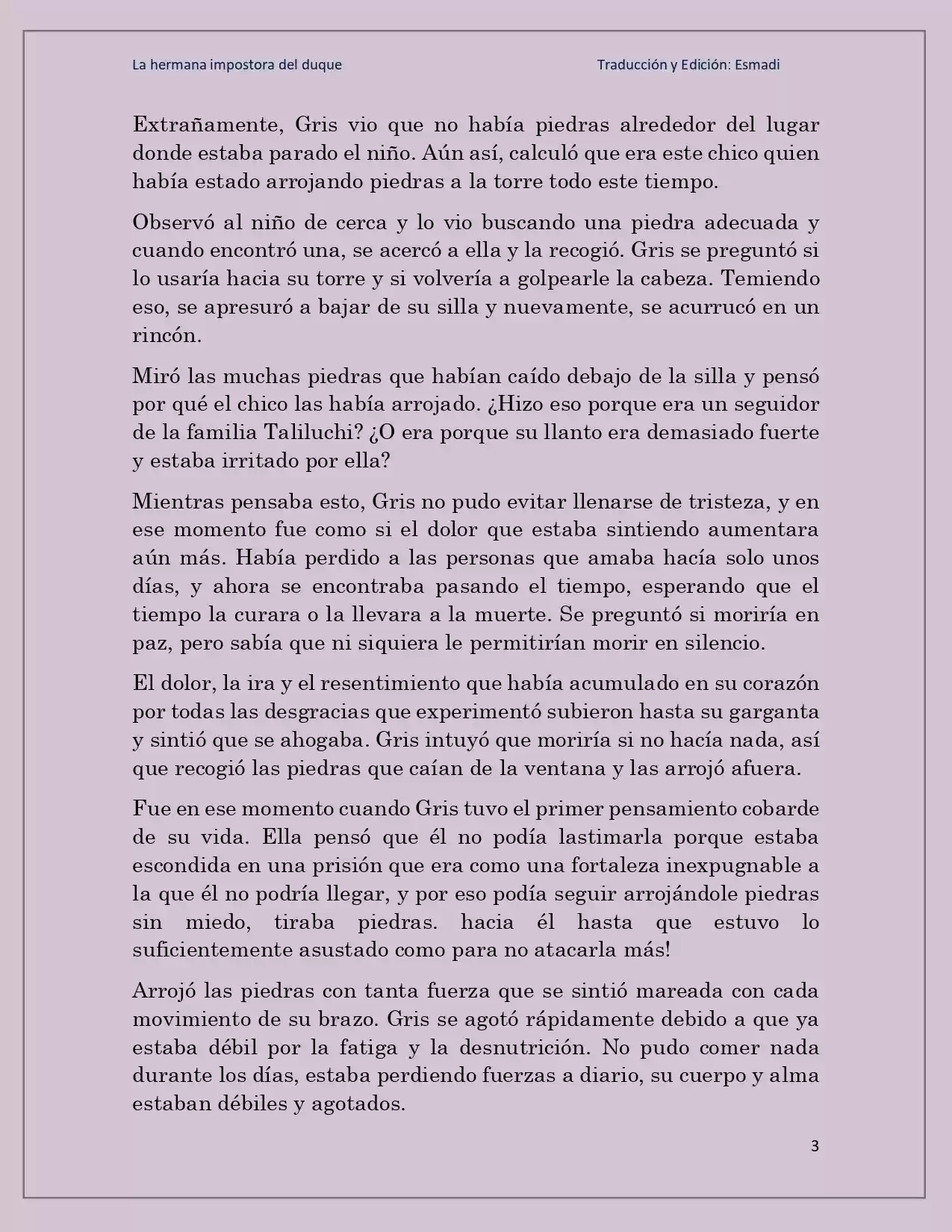 La Hermana Impostora Del Duque (Novela) - Capítulo 52 - Página 3 - LectorTMOo