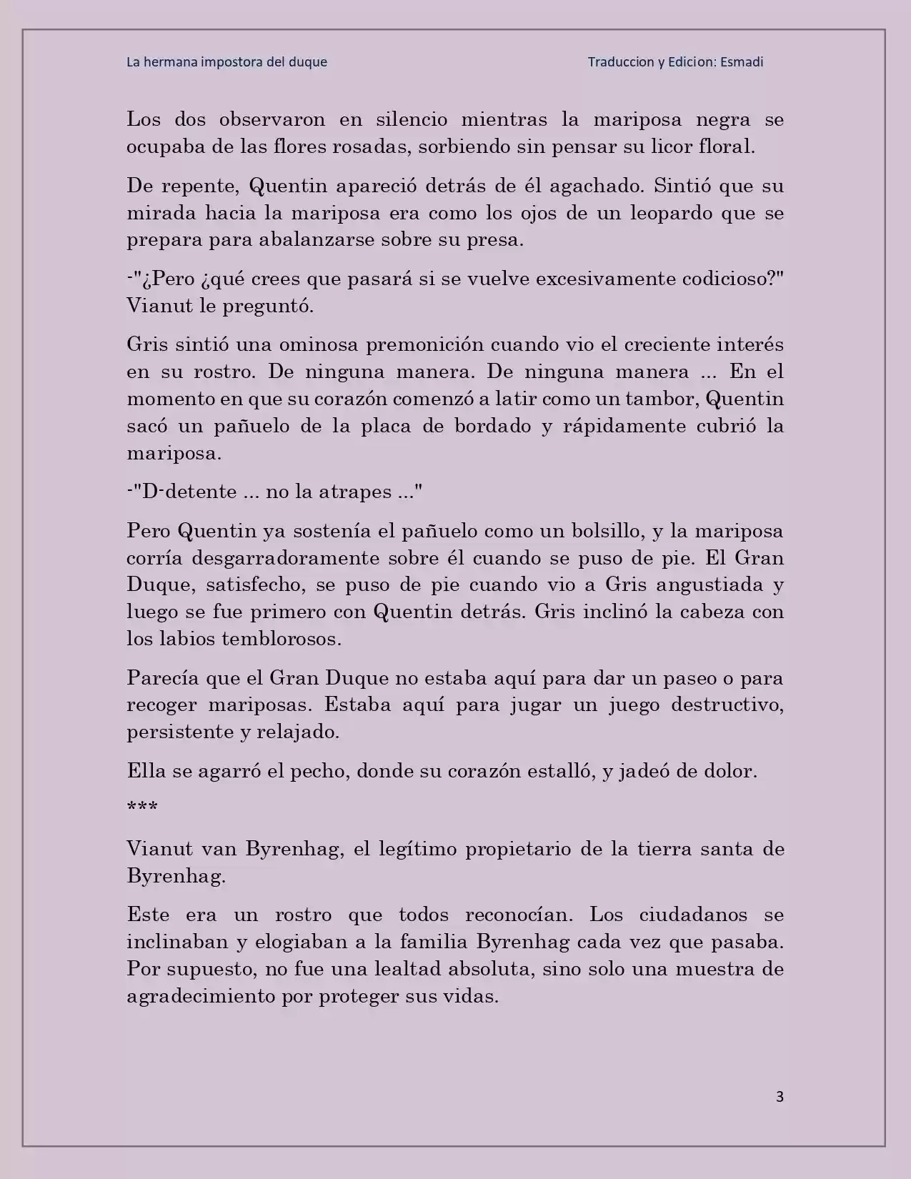 La Hermana Impostora Del Duque (Novela) - Capítulo 53 - Página 3 - LectorTMOo