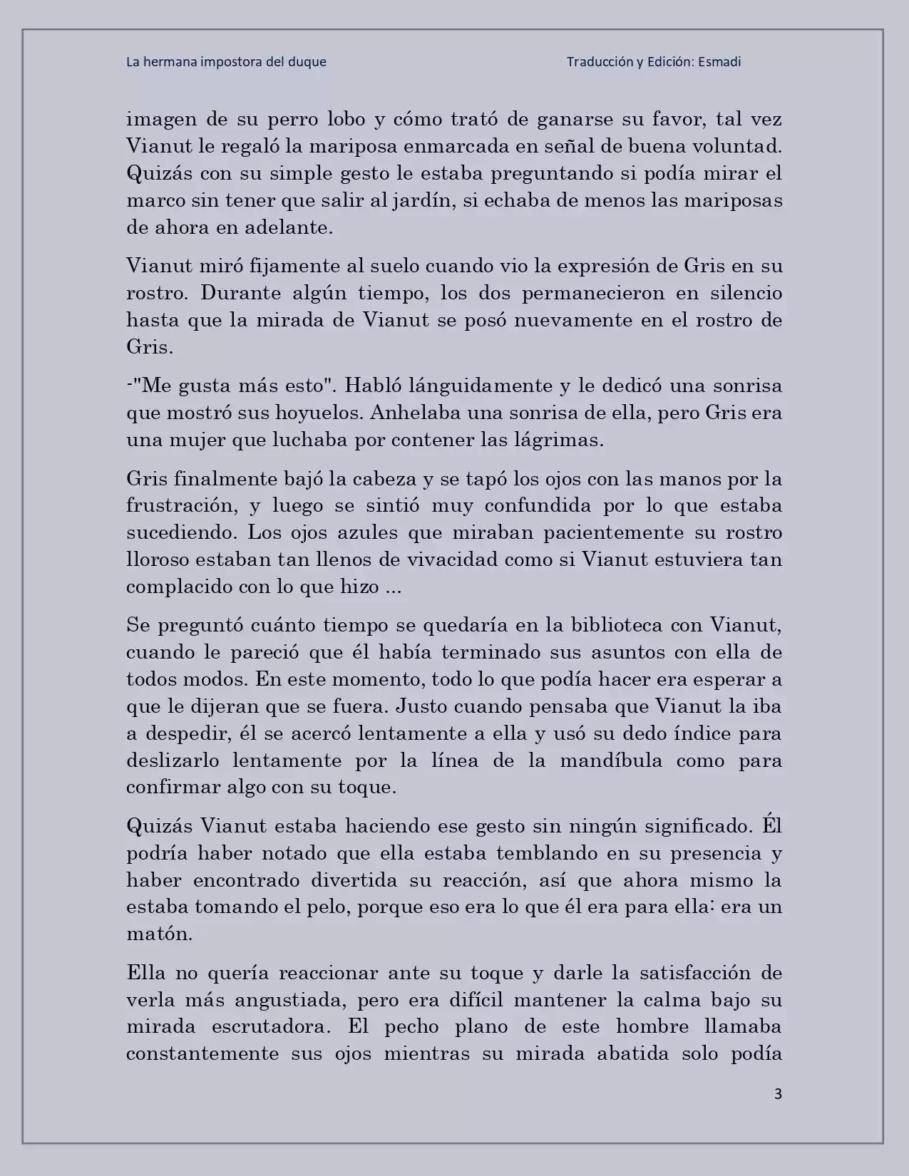 La Hermana Impostora Del Duque (Novela) - Capítulo 56 - Página 3 - LectorTMOo