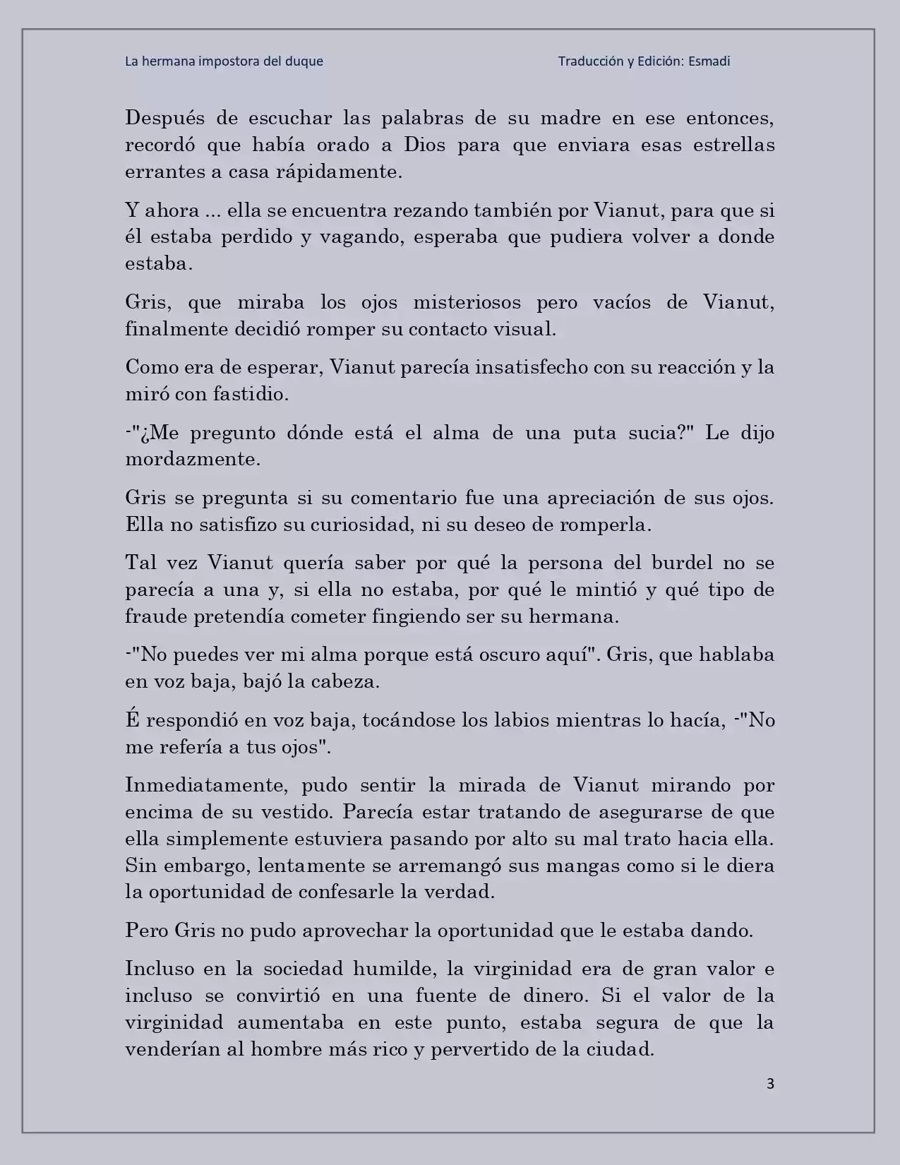 La Hermana Impostora Del Duque (Novela) - Capítulo 57 - Página 3 - LectorTMOo