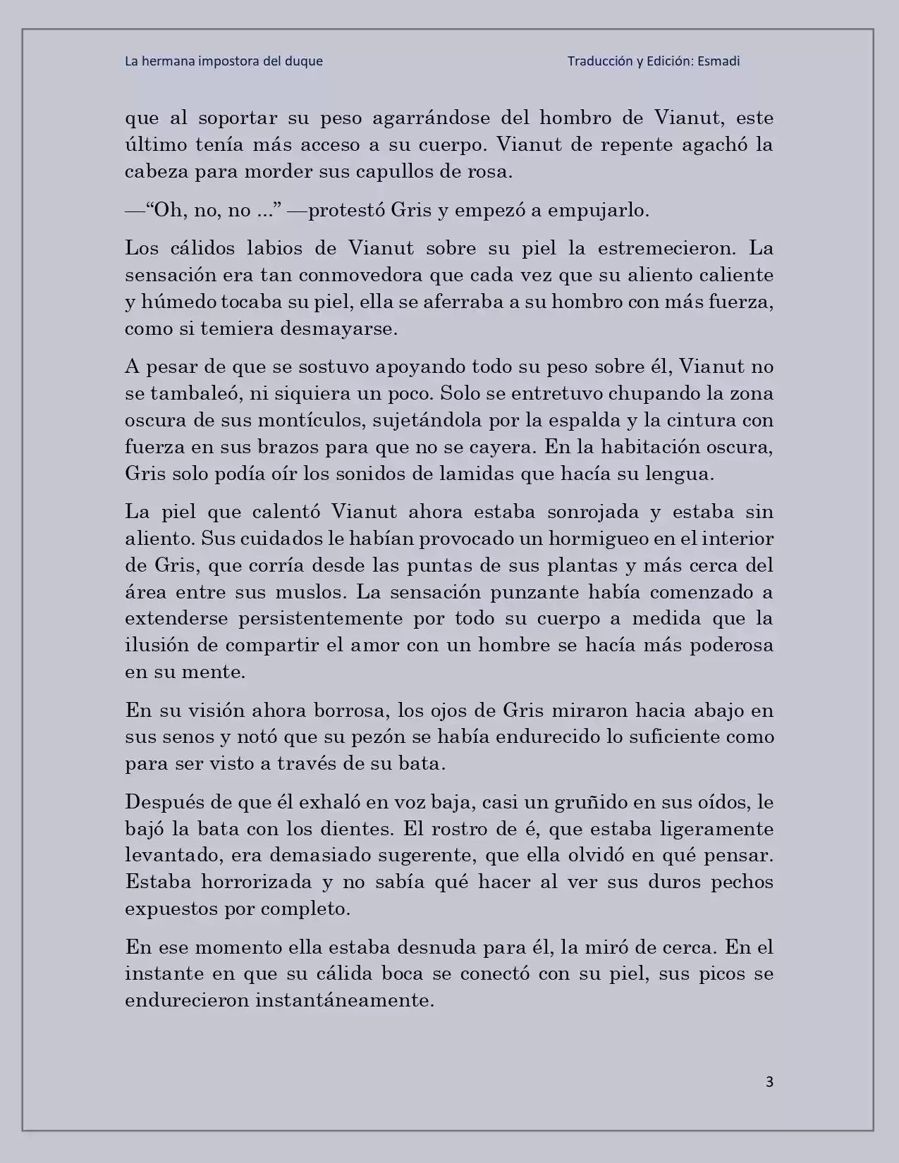 La Hermana Impostora Del Duque (Novela) - Capítulo 58 - Página 3 - LectorTMOo