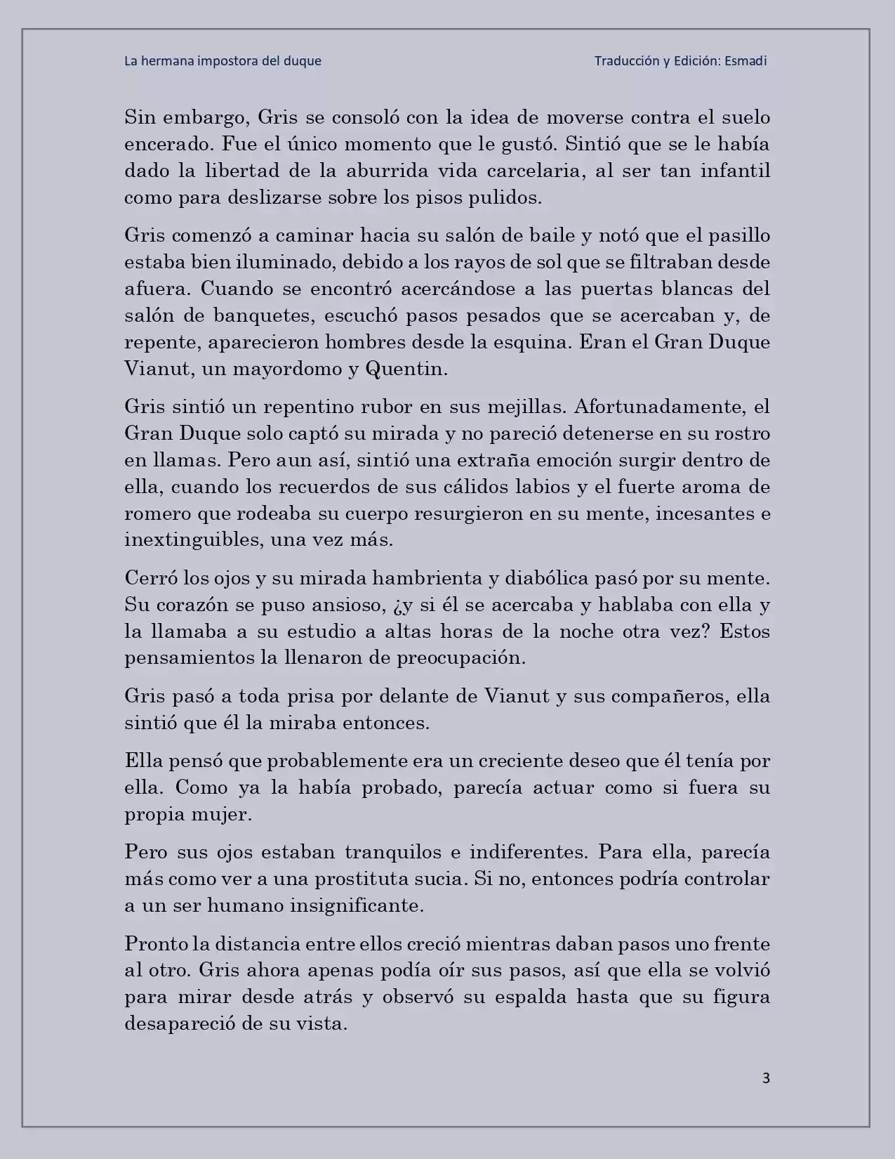 La Hermana Impostora Del Duque (Novela) - Capítulo 59 - Página 3 - LectorTMOo