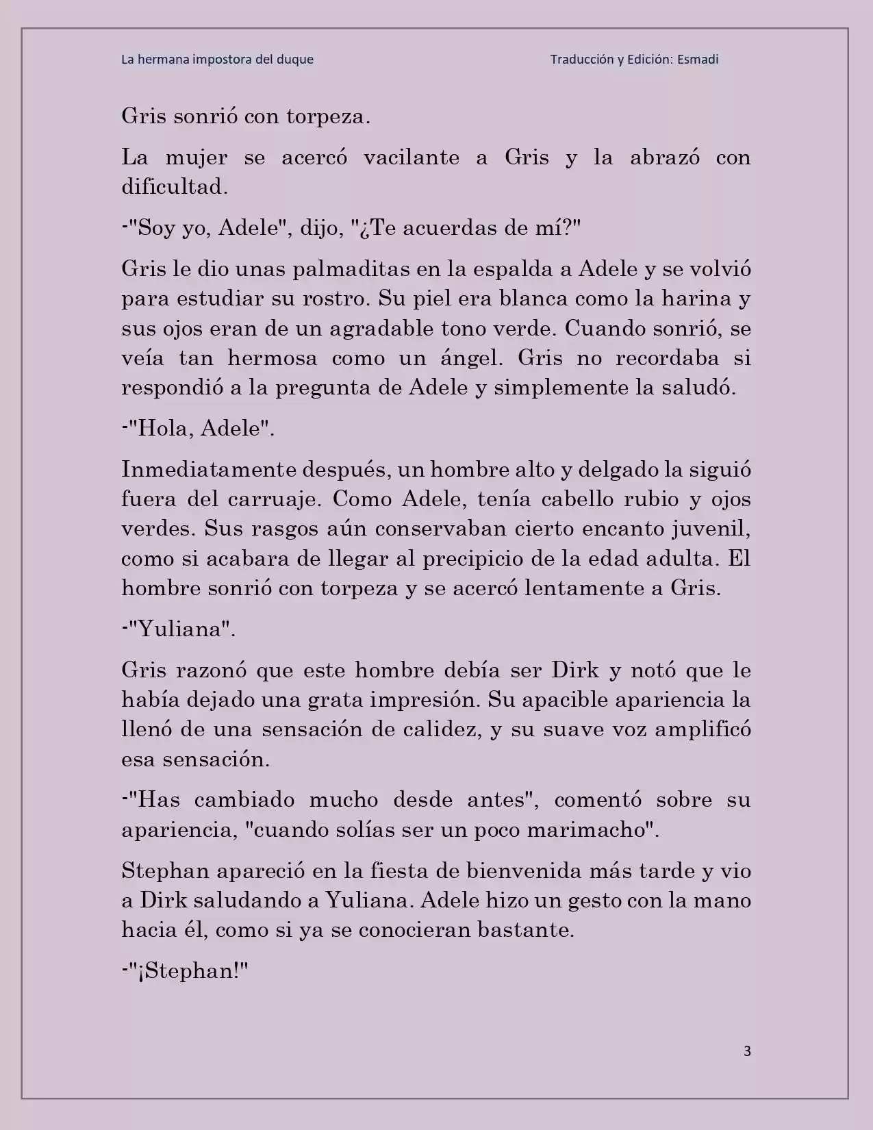La Hermana Impostora Del Duque (Novela) - Capítulo 68 - Página 3 - LectorTMOo