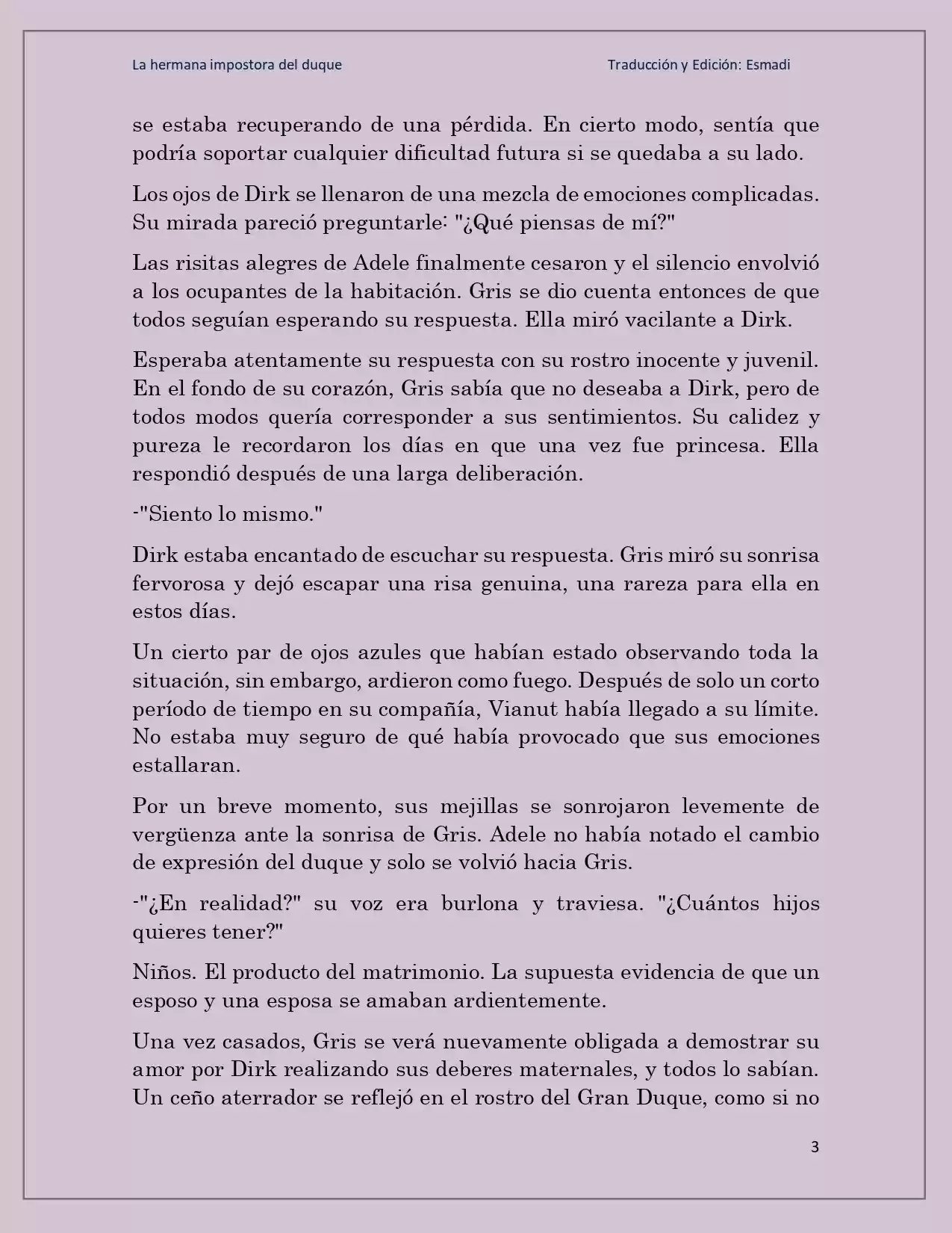 La Hermana Impostora Del Duque (Novela) - Capítulo 72 - Página 3 - LectorTMOo