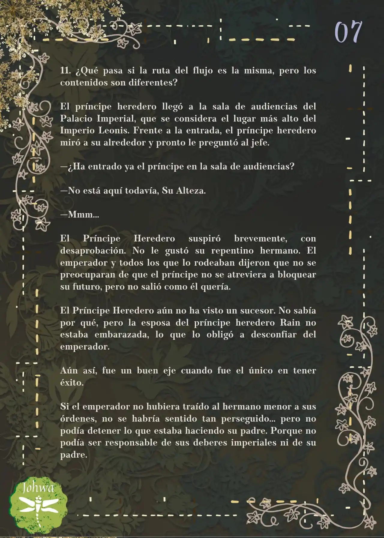 La Hermanita Del Viñedo BL (Novela) - Capítulo 104 - Página 13 - LectorTMOo