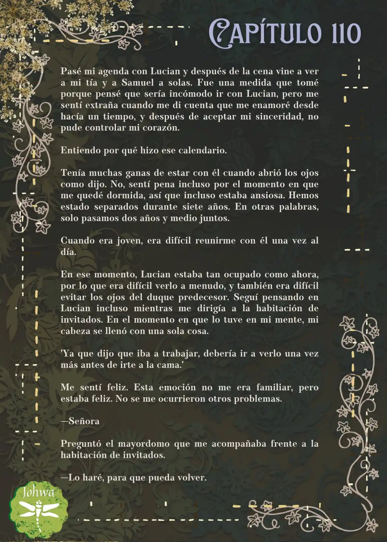 La Hermanita Del Viñedo BL (Novela) - Capítulo 110 - Página 4 - LectorTMOo