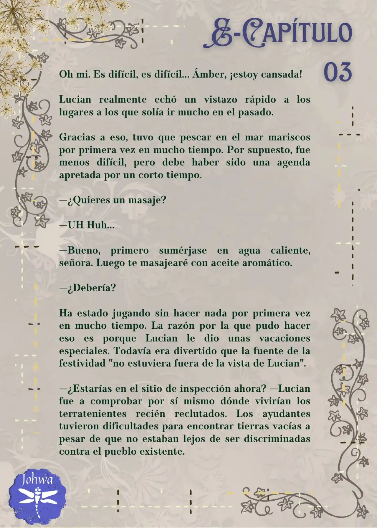La Hermanita Del Viñedo BL (Novela) - Capítulo 183 - Página 3 - LectorTMOo