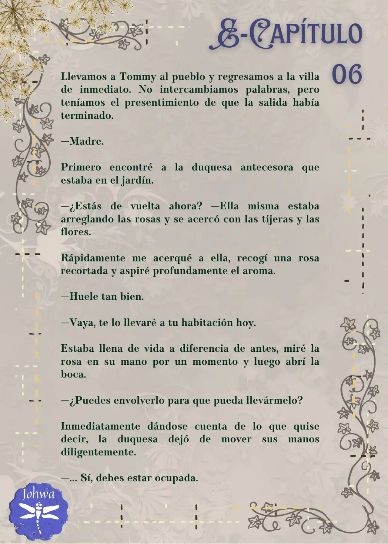 La Hermanita Del Viñedo BL (Novela) - Capítulo 186 - Página 3 - LectorTMOo